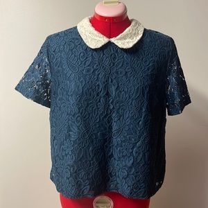 Forever 21 Peter Pan collar shirt